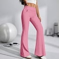 thumbnail image 2 of Wide Leg Yoga Pants For Women Casual Sweatpants Beach Pants For Women Hiking Pants Women Lightweight Wide Leg Pants Woman Wide Leg Stretch Pants Lightweight Pants For Summer Women, 2 of 6