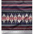 thumbnail image 2 of Soimoi Georgette Viscose Fabric Dot & Aztec Panel Print Fabric by The Yard 42 Inch Wide, 2 of 3