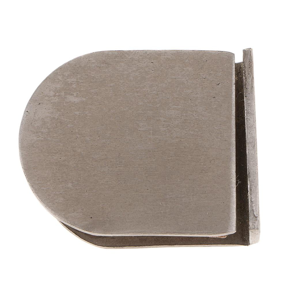 Glass Shelf Bracket Applies to SemiCircular Bronze Glass, Acrylic