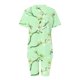 thumbnail image 3 of Blusas para las Mujeres Casual Impreso Cuello en V Manga Corta Blusa Pantalones Cortos, Conjuntos de Ropa para las Mujeres, 3 of 5