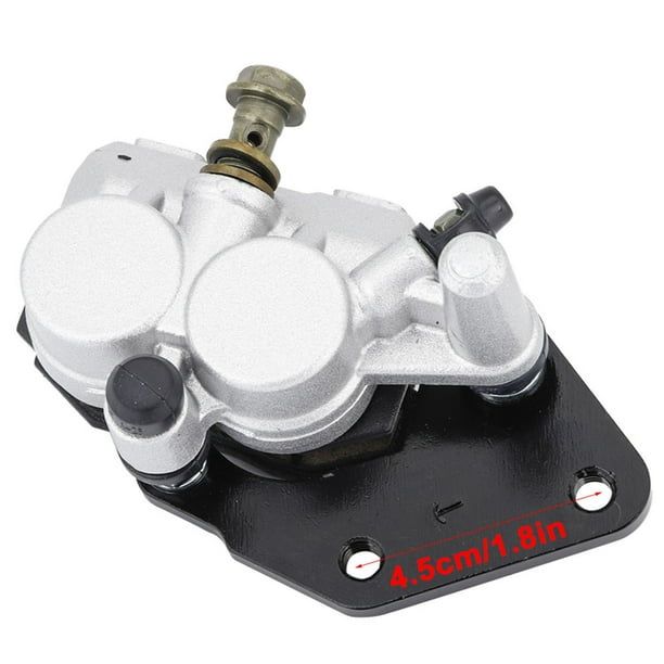 Conjunto De Pinza De Freno Trasero ANGGREK Para Motocicleta 100-125CC Aleación De Aluminio Plata + Negro