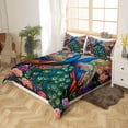thumbnail image 2 of Juego de Funda Nórdica Peafowl Queen Bedding Sets,Peahen Animales Salvajes Funda de Edredón, 2 of 7