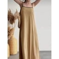 thumbnail image 5 of Michellecmm Women Summer Long Dress Spaghetti Strap Square Neck Side Pockets Sleeveless Backless Flowy Cami Dresses, 5 of 6