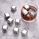 thumbnail image 2 of Cubitos de hielo reutilizables de acero inoxidable, paquete de 8 cubos de refrigeración para whisky, vodka, vino, cerveza y todas las bebidas Ormromra YQ-1585, 2 of 9