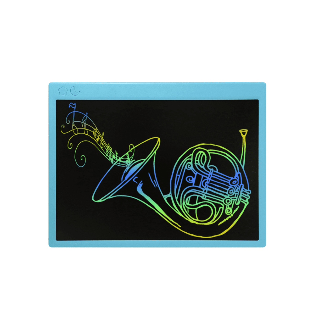 School Season LCD Writing Tablet 16 Inch Drawing Board Color Rechargeable LCD Electronic Handwriting Tablet,Blue