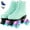 Green, variant on YUCHANG Roller Skates for Women Girls with flashing wheels,Purple 45