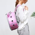 thumbnail image 3 of Sac de Transport pour Chat Portable Respirant Transparent Sac de Transport pour Animaux, 3 of 10