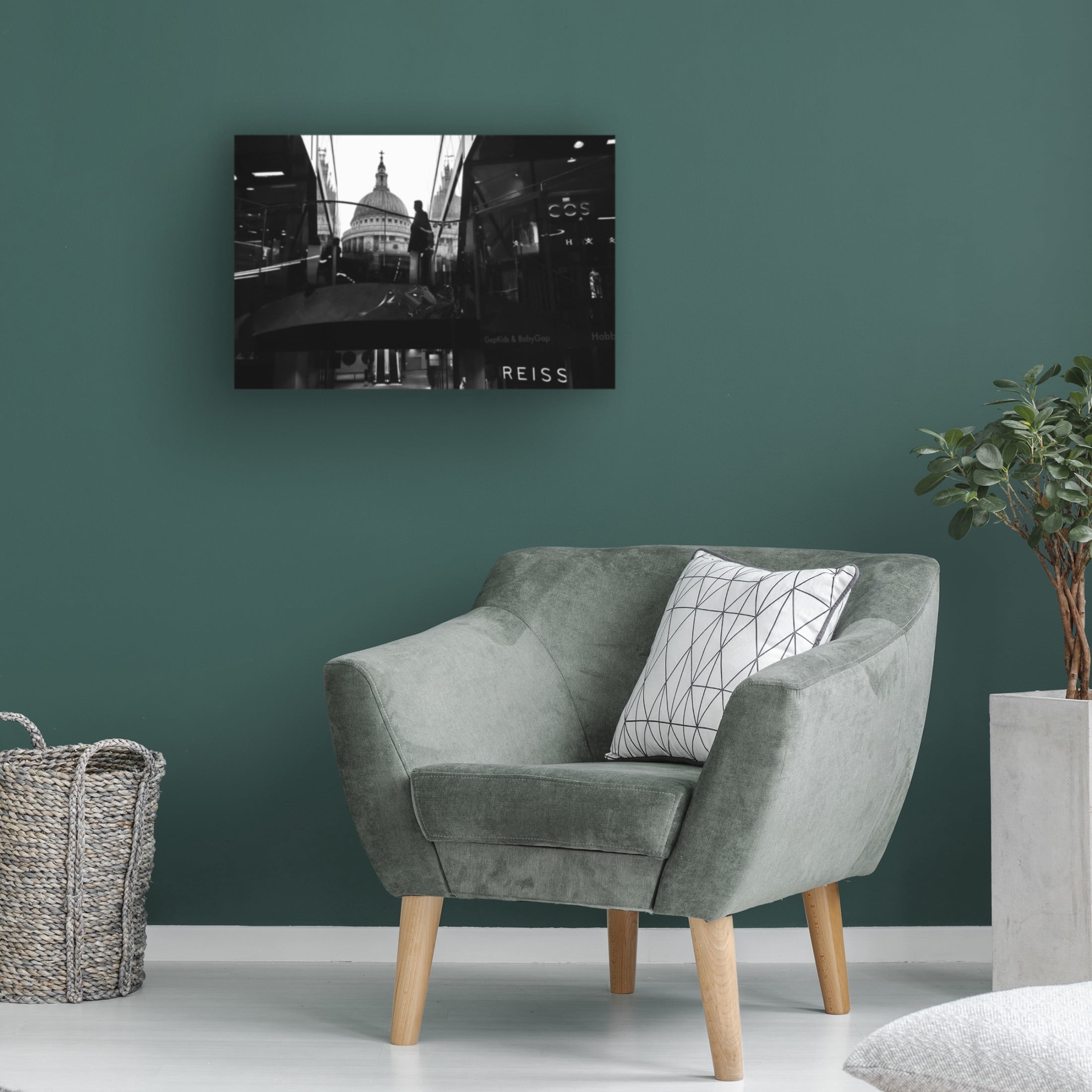 Trademark Fine Art Josefina Melo  from London with love 2 Canvas Wall Art