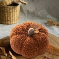 thumbnail image 5 of Mini Pumpkins Decor Artificial Fleece Fabric Small Tiny Pumpkins Fall Autumn Decor for Home Farmhouse Harvest Thanksgiving Decorative, 2.3X3.7in, 5 of 6