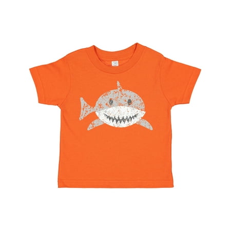 

Inktastic Cute Distressed Gray Shark Gift Toddler Boy or Toddler Girl T-Shirt
