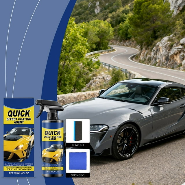 Oliegs Heated Blanket Quick Ceramic Coating Spray – Universal Full Protective Coating For Lasting Shine 120ml Chocolate