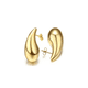 thumbnail image 1 of Pendientes De Gota De Agua Para Mujer Pendientes Gruesos Dorados, 1 of 3