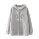 thumbnail image 1 of Sudadera con capucha oscura hip-hop gótica Harajuku Y2k con cremallera para hombres y mujeres, chaqueta deportiva informal Harajuku, 1 of 5