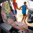 thumbnail image 3 of Garronmavis Waterproof Front Car Seat Towel Cover, Stain Resistant Universal Fit Seat Protector for Cars SUV Trucks Sedan Van, Ideal for Gym Workout Beach Hiking Running Use, 3 of 8