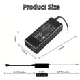 thumbnail image 5 of K-MAINS AC Adapter Charger Compatible With Dell XPS 15 9530 9550 Vostro 3458, 5 of 7