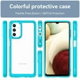 thumbnail image 2 of Feishell Clear Case for Samsung Galaxy A13 5G 6.5 inch,Shockproof Hybrid Soft TPU Bumper Anti-Scratch Hard Acrylic Back Transparent Slim Phone Case Cover,Skyblue, 2 of 8