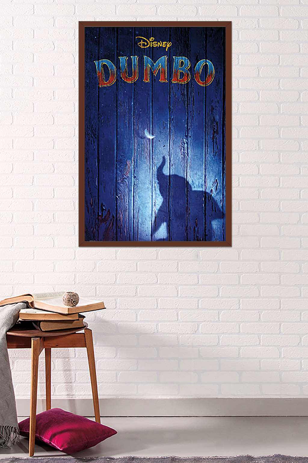 Disney Dumbo - Teaser Wall Poster, 22.375" x 34", Framed