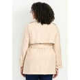 thumbnail image 2 of Avenue Women's Plus Size Tia Trench Jacket, 2 of 2