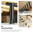 thumbnail image 2 of Voiceine 2Pcs Bed Frame Legs Heavy Duty Adjustable Bed Legs Furniture Support Legs Replacement Parts, 2 of 9