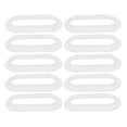 thumbnail image 3 of 10pcs Plastic Cardboard Box Handles Box Handles Transparent Lifting Moving Straps Loop Ring For Small Box Carton Replacement Cardboard Boxes Handles, 3 of 7