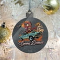 thumbnail image 6 of Speed Demon Flaming Hot Rod Acrylic Christmas Tree Holiday Ornament, 6 of 8