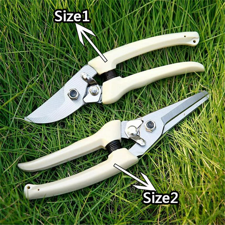 Elbourn 1-Pack Garden Pruning Shears Stainless Steel Blades, Flower Tree Trimmer  Handheld Pruners Gardening Tools 