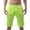 b-282Light Green1176, variant on Men Casual Shorts Outdoor Hiking Daily Wear Comfortable Fit With Elastic Waist And Drawstring For All Summer Activities Solid Color Male Comfort Bottoms