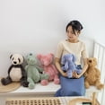 thumbnail image 3 of Toys Plush Animal Stuffed Animal Soft Cuddly Perfect for Girls Boys 10 Inches, Black/Withe, 3 of 7