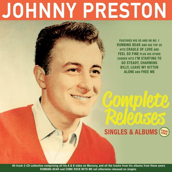 Johnny Preston - Complete Releases: Singles & Albums 1959-62 - Music & Performance - CD