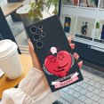 thumbnail image 4 of Mantenga su iPhone sano y salvo con esta funda para teléfono de goma TPU flexible y que absorbe los golpes, ¡que presenta un estampado de dibujos animados único!, 4 of 4