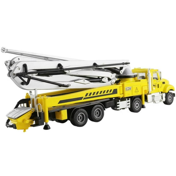 APPLAYERR Quality Concrete Pump Truck Vehicle, 1:55 Scale Model, Ideal for Vehicle Enthusiasts & Birthday Gifts
