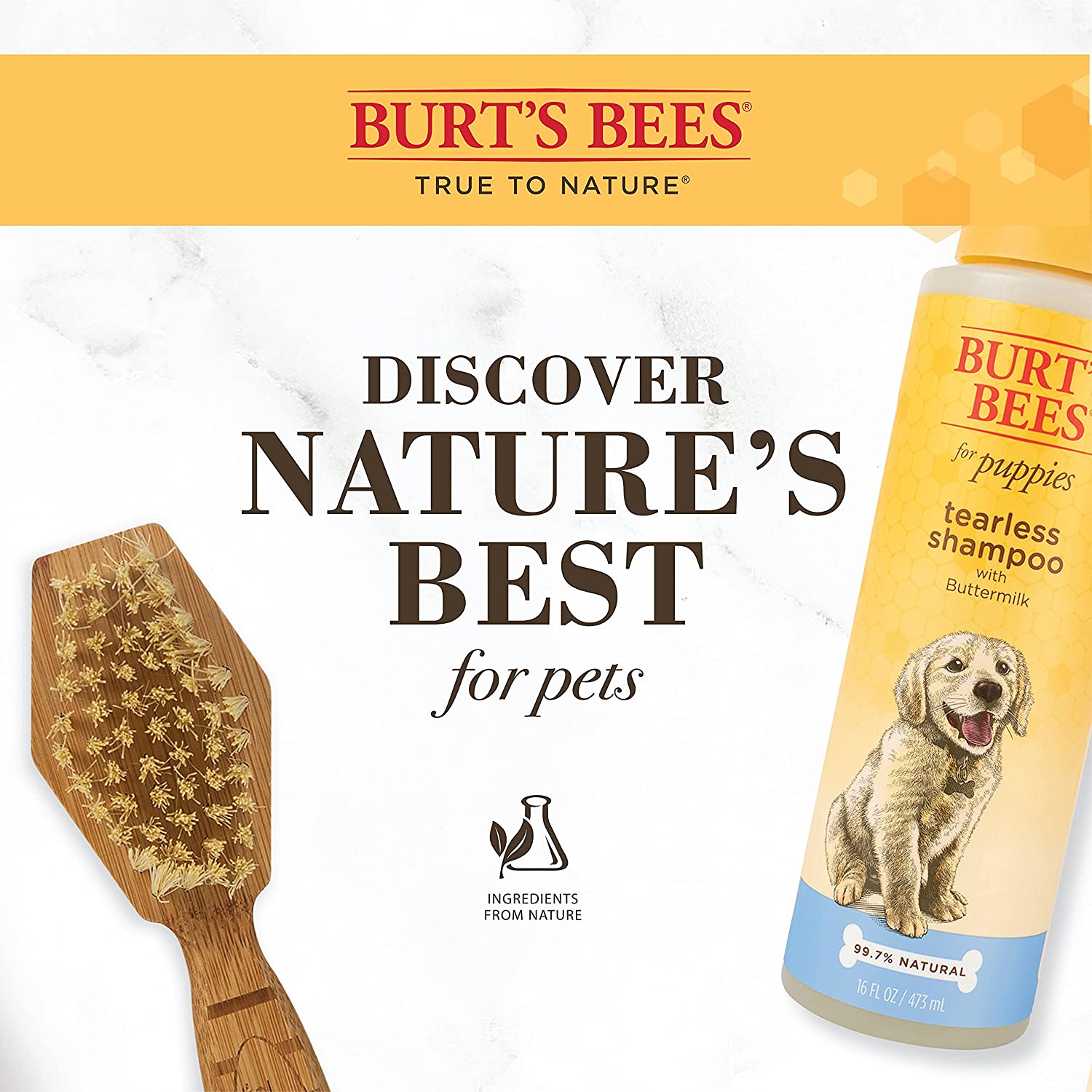 burt's bees tearless puppy shampoo with buttermilk