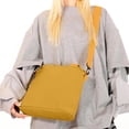 thumbnail image 6 of LEFXSMR Crossbody Bags for Women Men, Large Capacity Messenger Bag, Lightweight Nylon Tote Bag for Work Daily Use & Sport Travel, Yellow, 6 of 6