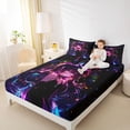 thumbnail image 3 of Erosebridal Kawaii Japanese Girl Queen Sheet Sets,3D Japanese Girl Bed Set For Kids 4-Piece, 3 of 6