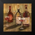 thumbnail image 2 of Medley, Elizabeth 15x15 Black Modern Framed Museum Art Print Titled - Bottle of Wine II, 2 of 5