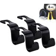 thumbnail image 1 of Set of 4 car seat headrest hooks, 1 of 5