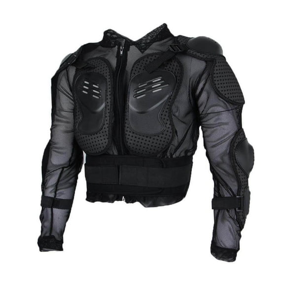 Black Motorcycle Racing Skiing Full Body Racing Protective Armor Jacket Protection Armor Jacket XL