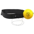 thumbnail image 4 of GARENDE 2xBoxing Ball Punching Ball Improve Hand Eye Coordination React Balls Ball with Headband for Exercise Women Men , Yellow Ball 20g, 4 Pcs, 4 of 9