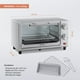 thumbnail image 4 of Horno Eléctrico Tostador Voltio 11 Lt 700 W 2 Rebanadas Acero Inox gris 11 L, 4 of 8