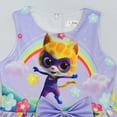 thumbnail image 3 of 3-8 year old Super Kitties girls' dress, sleeveless bow tie dress A-line skirt, 3 of 5