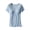 Blue, variant on Zwiiyzr Breastfeeding Shirts for Women Nursing Tops Summer Pregnant Solid Color Round Neck Short Sleeve Blouse Postpartum Mommy Maternity Clothes Loungewear Blue