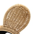 thumbnail image 2 of Espejo de maquillaje para baño,Espejo colgante Espejo de maquillaje de alta definición Espejo de ratán Respuesta rápida, 2 of 8