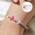 thumbnail image 4 of Miangastore Butterfly Shaped Beads Assorted Color 100Pcs 0.6x0.4x0.2in, 4 of 9
