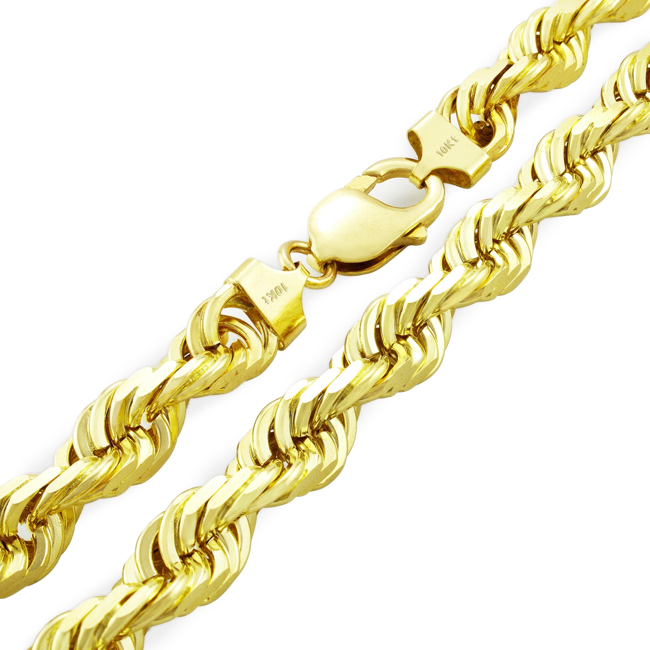 Nuragold 14k Yellow Gold 10mm Solid 