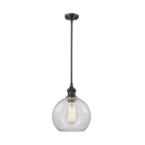 Innovations 1-LT Vintage LED Athens 8" Pendant - Oil Rubbed Bronze - 516-1S-OB-G122-LED