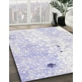 thumbnail image 2 of Ahgly Company Indoor Square Abstract Blue Abstract Area Rugs, 8' Square, 2 of 6