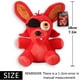 thumbnail image 3 of FNAF Plushies Five Nights at Freddys Plushies 4 PcsFoxy Freddy Fazbear Bonnie Chica Gifts for Five Nights Game Fans & Kids Gifts 7In/20cm, 3 of 4