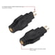 thumbnail image 3 of Adaptador De Conector De Cable MMCX, Macho A Hembra, Adaptador De Cable MMCX De Moldeo Por Inyección Portátil De Una Pieza, Alambre De Estaño Plateado Para HD565 Para HD545, 3 of 7