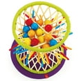 thumbnail image 3 of Hape: Pallina Original - Skill & Strategy Game, Ball Catching, Bamboo, 20 Sticks, 16 Balls, Solo Or Group Play, Versatile Play Options, Kids Ages 3+, 3 of 5
