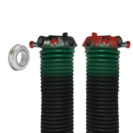 

Garage Door Torsion Springs (243 x 1.75 x 36) - Pair | 1 ID Steel Bearing | Left and Right Hand Wound Replacement (Pair)
